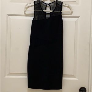 Little black mesh dress